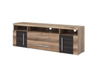 TV unit ROGER 182 cm, satin nussbaum
