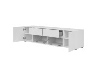 TV unit ASYMETRIC 195 cm, white