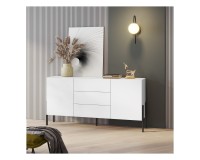 Chest of drawers JUKON 184 cm, white Chest of drawers JUKON 184 cm, white