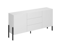 Chest of drawers JUKON 184 cm, white Chest of drawers JUKON 184 cm, white