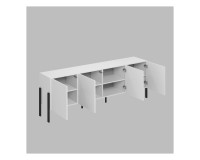 Chest of drawers JUKON 204 cm, white Chest of drawers JUKON 204 cm, white