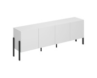 Chest of drawers JUKON 204 cm, white Chest of drawers JUKON 204 cm, white
