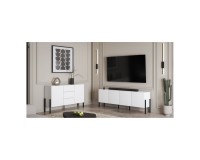 Chest of drawers JUKON 154 cm, white Chest of drawers JUKON 154 cm, white