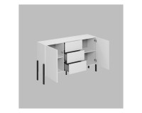 Chest of drawers JUKON 154 cm, white Chest of drawers JUKON 154 cm, white
