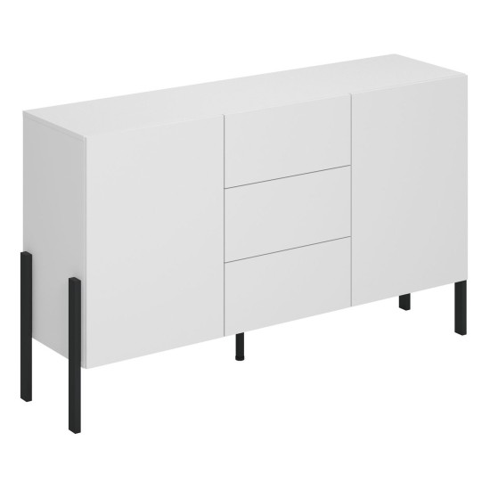 Chest of drawers JUKON 154 cm, white Chest of drawers JUKON 154 cm, white