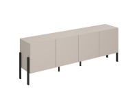 Chest of drawers JUKON 204 cm, cashmere