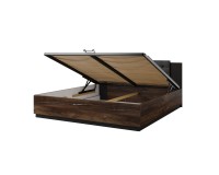Bed SIGMA Helvetia 180x200 cm, Flagstaff oak, with a bedding box and a lifting frame Bed SIGMA Helvetia 180x200 cm, Flagstaff oak, with a bedding box and a lifting frame