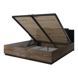 Кровать SIGMA Helvetia 160×200 см, дуб флагстафф Кровать SIGMA Helvetia 160×200 см, дуб флагстафф