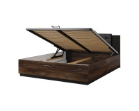 Кровать SIGMA Helvetia 160×200 см, дуб флагстафф