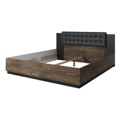 Кровать SIGMA Helvetia 180×200 см, дуб флагстафф Кровать SIGMA Helvetia 180×200 см, дуб флагстафф