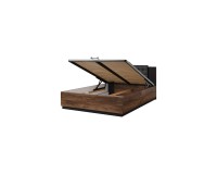 Кровать SIGMA Helvetia 140×200 см, дуб флагстафф тёмный Кровать SIGMA Helvetia 140×200 см, дуб флагстафф тёмный
