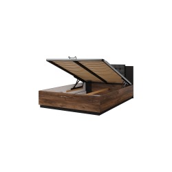 Кровать SIGMA Helvetia 140×200 см, дуб флагстафф тёмный