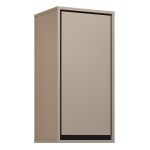 Wall cabinet IRVINE 35 cm, Congo with black, one door