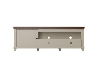 TV unit EVORA Helvetia 181 cm, Dunin oak with light beige