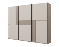 Шкаф CUBE 270 см, кашемир с конго Шкаф CUBE 270 см, кашемир с конго