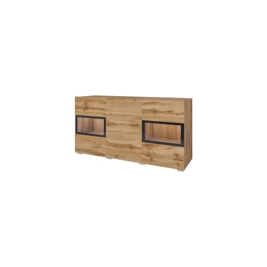 Chest of drawers BAROS Helvetia 132 cm, wotan oak Chest of drawers BAROS Helvetia 132 cm, wotan oak