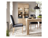 Chair M112, graphite velvet with beech legs Chair M112, graphite velvet with beech legs