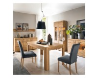 Chair M112, graphite velvet with beech legs Chair M112, graphite velvet with beech legs