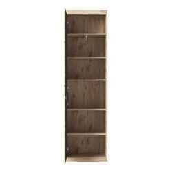 Tall cabinet SPRING 54 cm, Viking oak with anthracite Tall cabinet SPRING 54 cm, Viking oak with anthracite