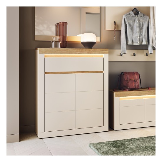 Tall chest of drawers NAXXAR 94,2 cm, cashmere Tall chest of drawers NAXXAR 94,2 cm, cashmere