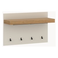 Coat rack with a shelf NAXXAR 94,2 cm, cashmere
