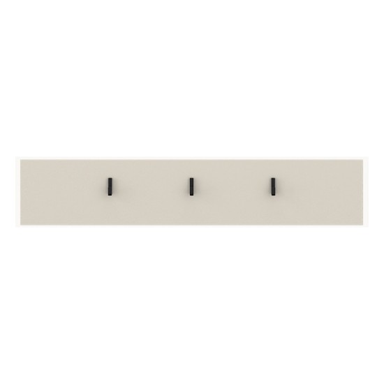 Wall coat rack NAXXAR 94,2 cm, cashmere Wall coat rack NAXXAR 94,2 cm, cashmere