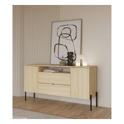 Chest of drawers ORE 140 cm, Lindberg oak