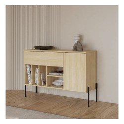 Chest of drawers ORE 105 cm, Lindberg oak