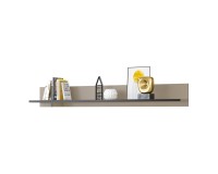 מדף קיר CROSS Helvetia 180, קונגו עם שחור