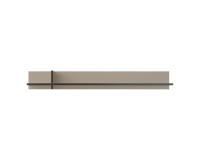 מדף קיר CROSS Helvetia 180, קונגו עם שחור