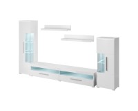 Wall unit INDIA, white, option 1