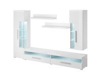 Wall unit INDIA, white, option 2
