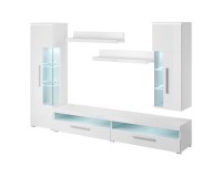 Wall unit INDIA, white, option 2