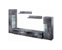 Wall unit INDIA, Schiefer, option 1