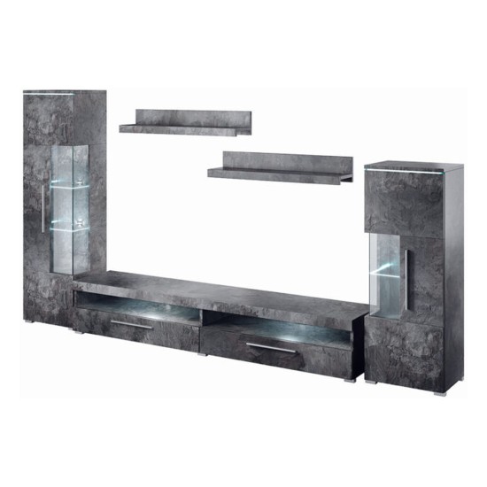 Wall unit INDIA, Schiefer, option 1