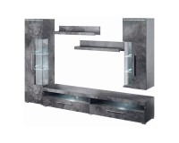 Wall unit INDIA, Schiefer, option 2