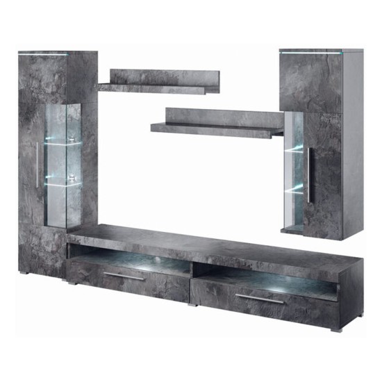 Wall unit INDIA, Schiefer, option 2
