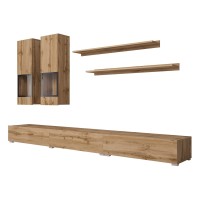 Wall unit BAROS, wotan oak
