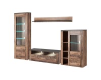 Wall unit LARONA, touchwood