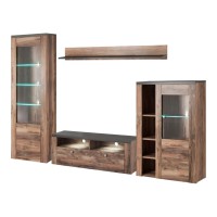Wall unit LARONA, touchwood