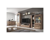 Wall unit LARONA, touchwood