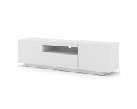 מזנון טלוויזיה AURA 150, לבן מט מזנון טלוויזיה AURA 150, לבן מט