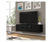 מזנון טלוויזיה AURA 150, שחור מט מזנון טלוויזיה AURA 150, שחור מט