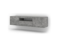 Тумба ТВ AURA 150 см, бетон