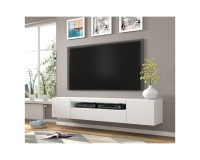 TV unit AURA 200 cm, white mat TV unit AURA 200 cm, white mat