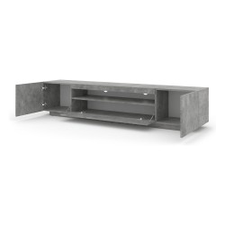 TV unit AURA 200 cm, concrete