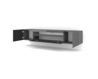 TV unit AURA 200 cm, graphite TV unit AURA 200 cm, graphite