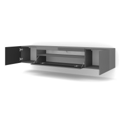 TV unit AURA 200 cm, graphite