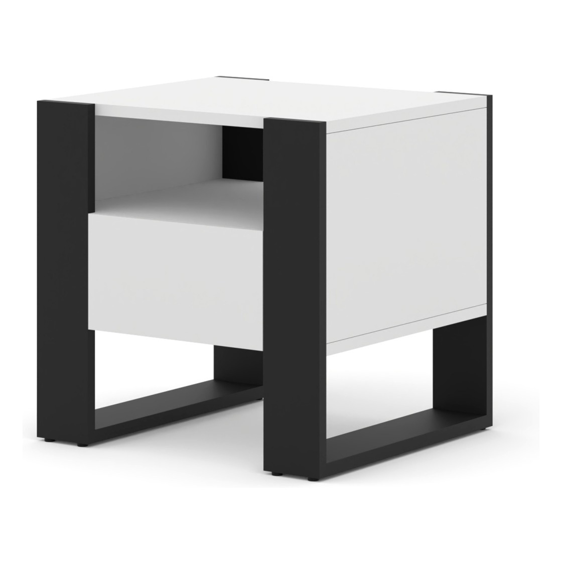 MONDI white mat with black mat