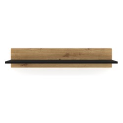 Wall shelf NUKA 100 cm, artisan oak